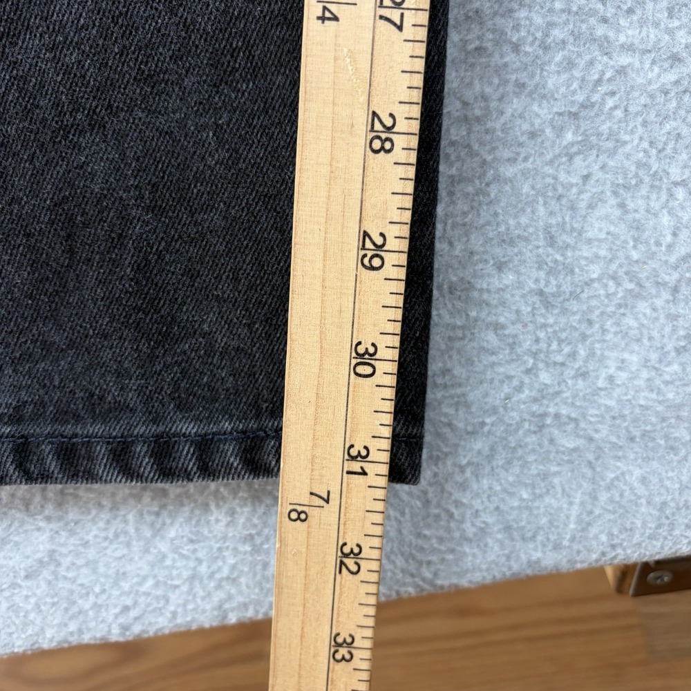 Vintage Levi's Jeans Mens 38x32 Black 560 Loose Fit Tapered Leg 90s Made‎ USA - Picture 9 of 10